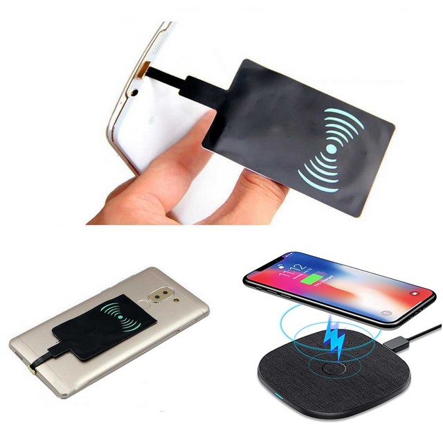 RICEVITORE WIRELESS CHARGING RECEIVER 1000mA MICROUSB A